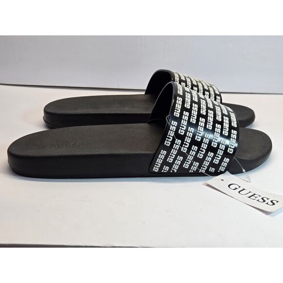 NEW MENS GUESS Esteban Slides Sz. 11/44. Athletic Slides | Sandals - Picture 3 of 5